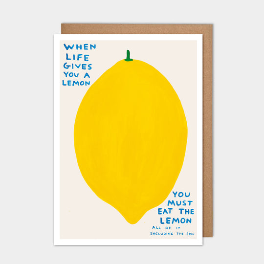 When Life Gives You a Lemon - A5