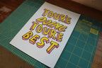 You're Doing You're Best Riso Print