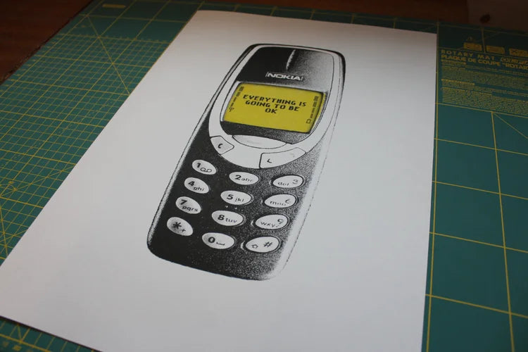 Everything is Going To Be OK Art Print