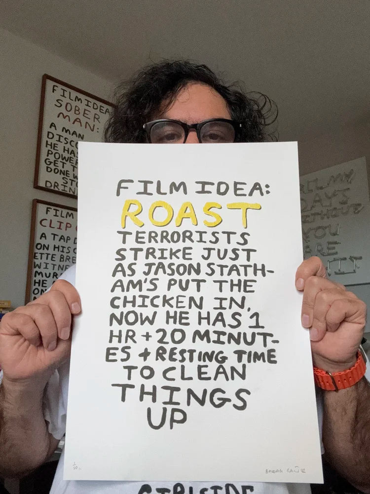 Film Idea: Roast - Riso Print