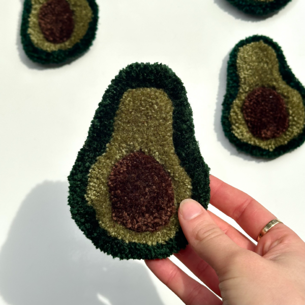 Tufted Avocado Magnet