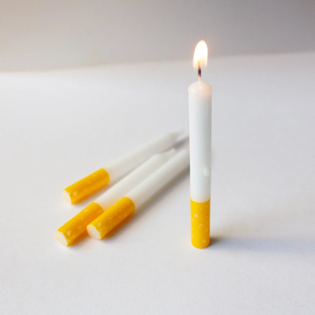 Holy Smokes! Cigarette Birthday Candles