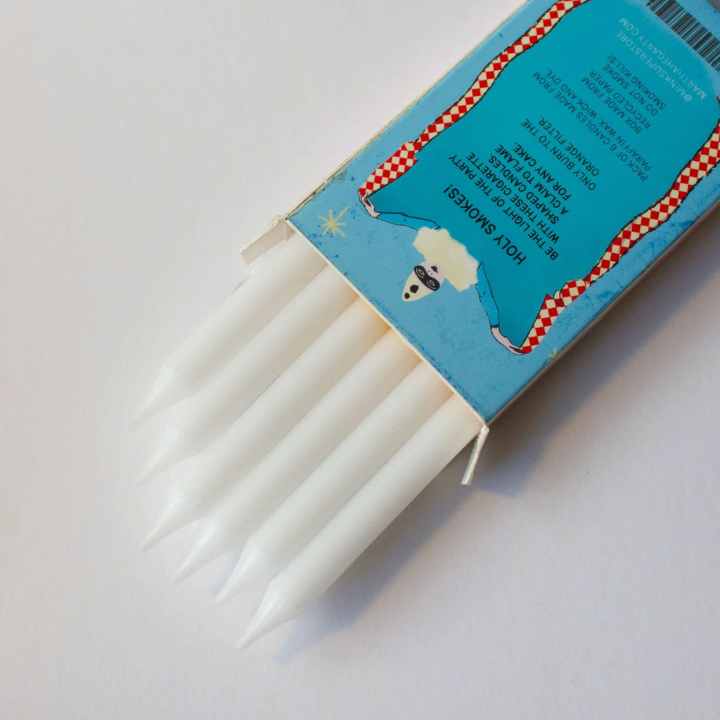 Holy Smokes! Cigarette Birthday Candles