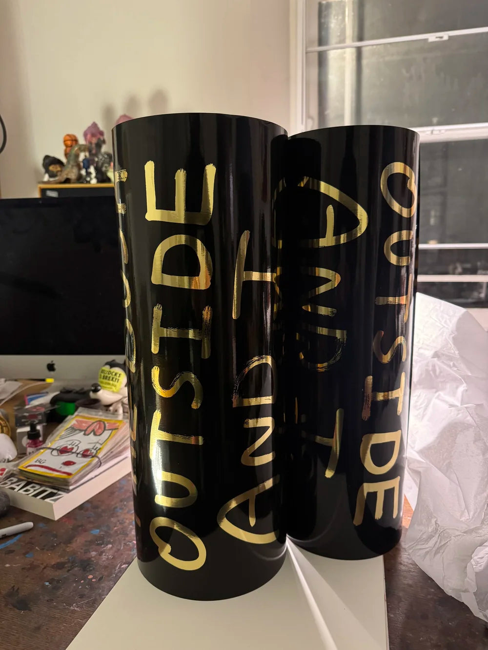 I'M IN THE BUSH [BLACK + GOLD] Super Really Special Edition Print