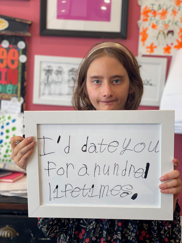 I'd date you for a hundred lifetimes.-Neighbourhood Store 