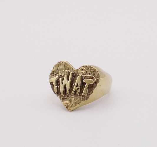 BRASS TWAT RING