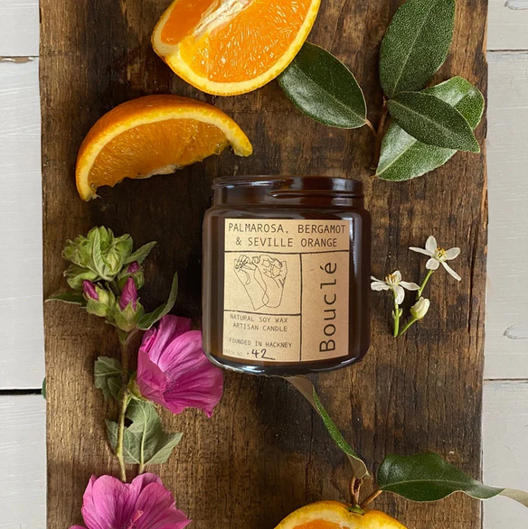 Palmarosa, Bergamot & Seville Orange Candle