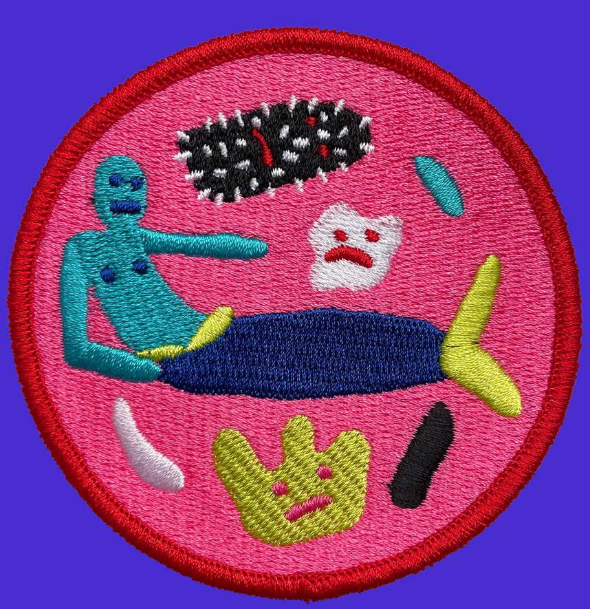 Merman + Blob Friend + Spikey Jeffrey’s Cousin’ Patch