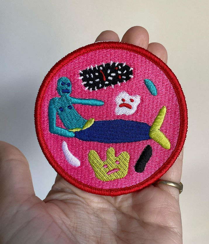 Merman + Blob Friend + Spikey Jeffrey’s Cousin’ Patch
