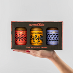 Festive Peanut Butter Gift Trio