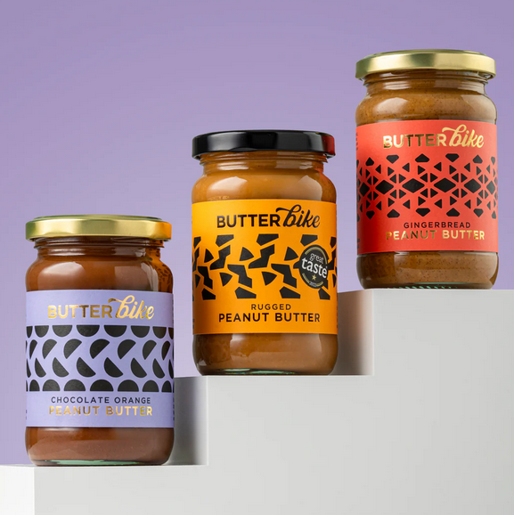 Festive Peanut Butter Gift Trio
