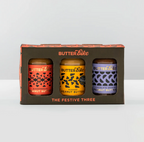 Festive Peanut Butter Gift Trio