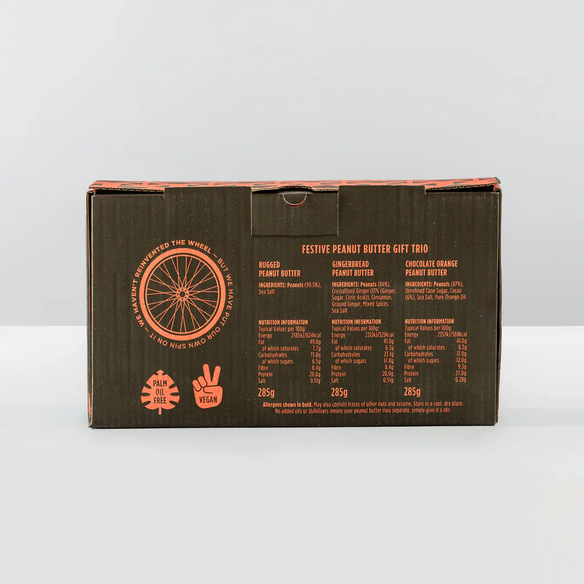 Festive Peanut Butter Gift Trio