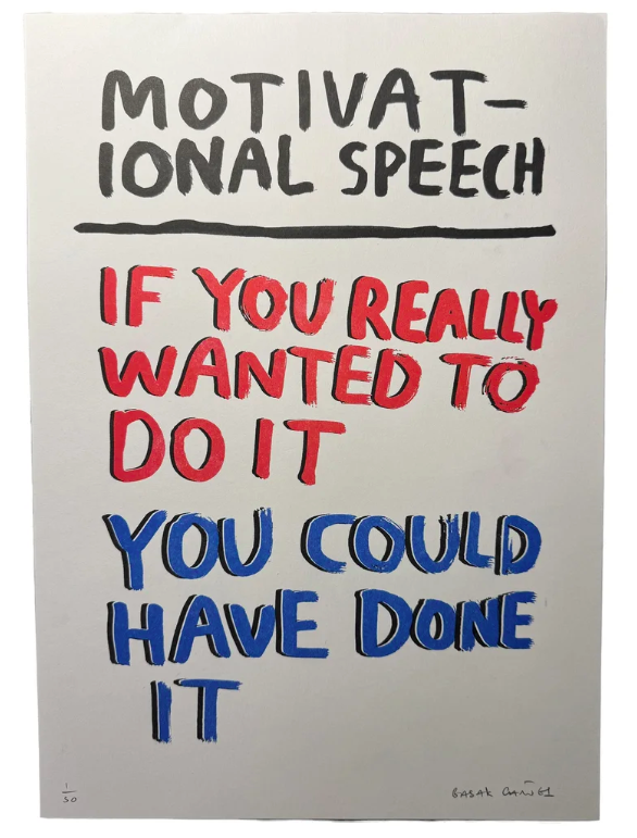 MOTIVATIONAL SPEECH (A3 RISO)
