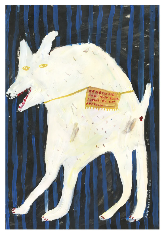 Aggressive Dog Also Blind