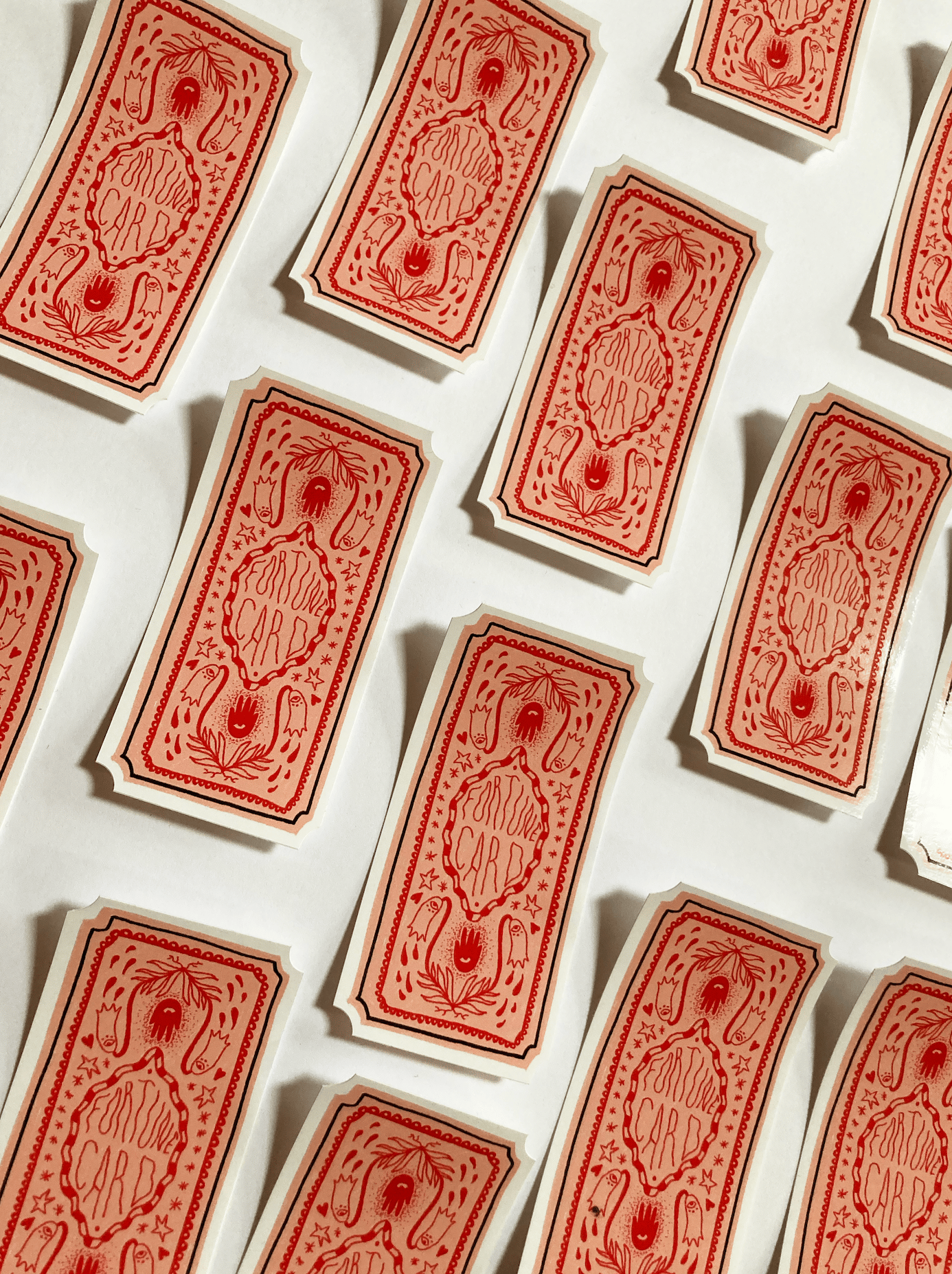 Fortune Card Stickers