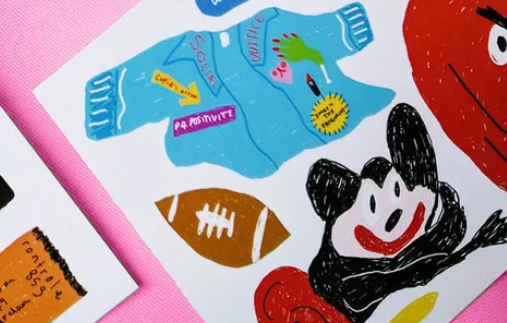 Autobiographical Travels Postcard - Berlin