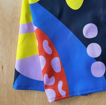 Abstract Tea Towel