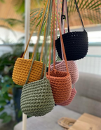 Crocheted Plant Pot