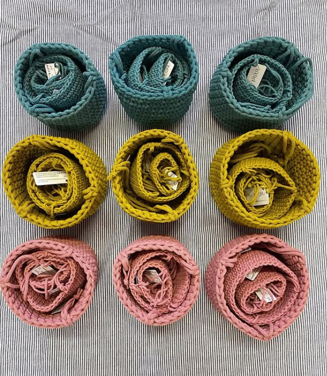 Crocheted Plant Pot