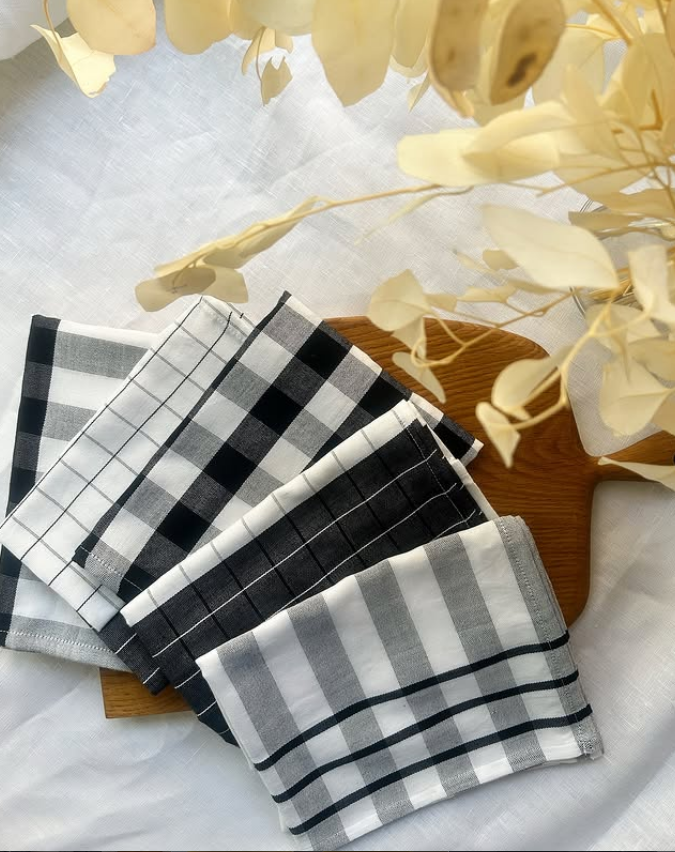 Handwoven 100% Cotton Tea Towels - Various