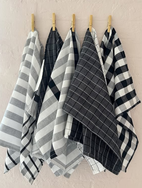 Handwoven 100% Cotton Tea Towels - Various