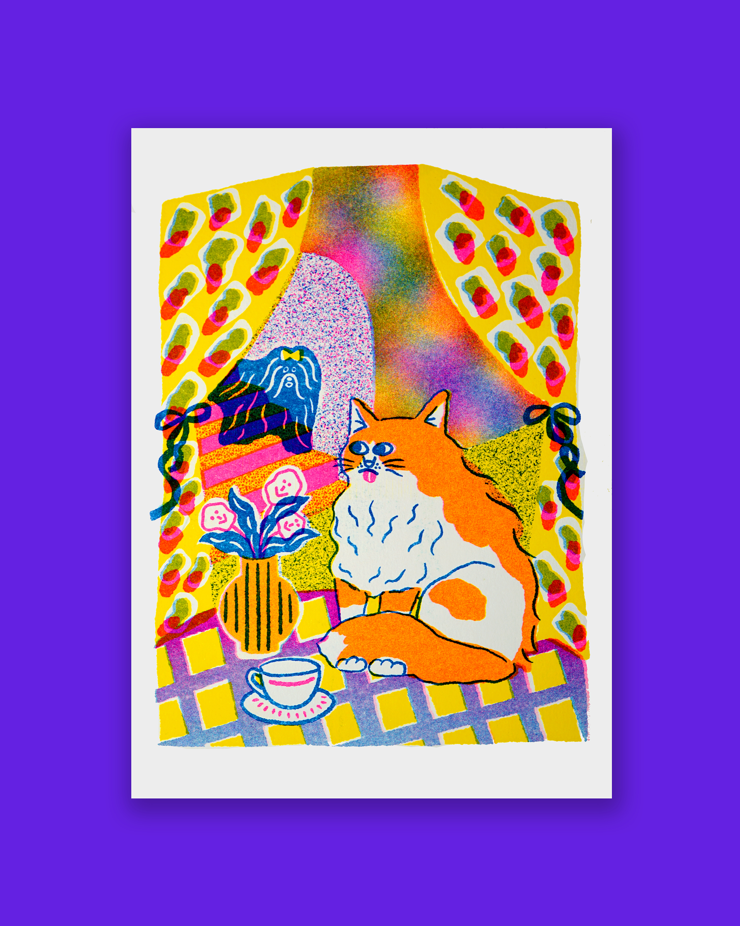 Shocked Cat-Neighbourhood Store 