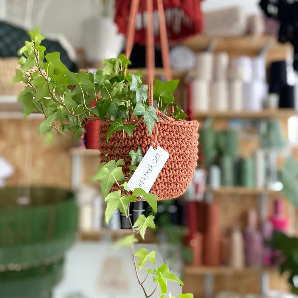 Crocheted Plant Pot