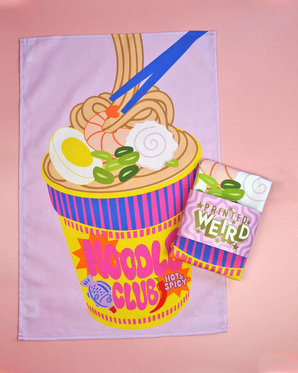 Noodle Club Tea Towel