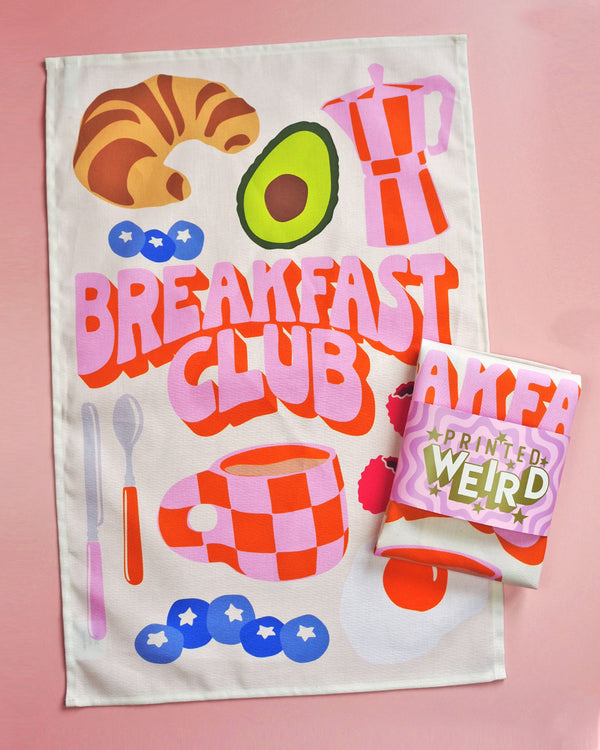 Breakfast Club Tea Towel