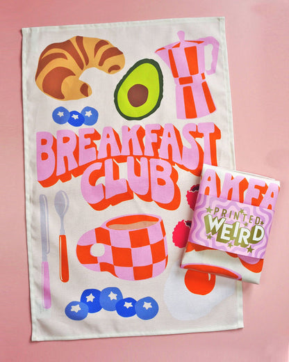 Breakfast Club Tea Towel