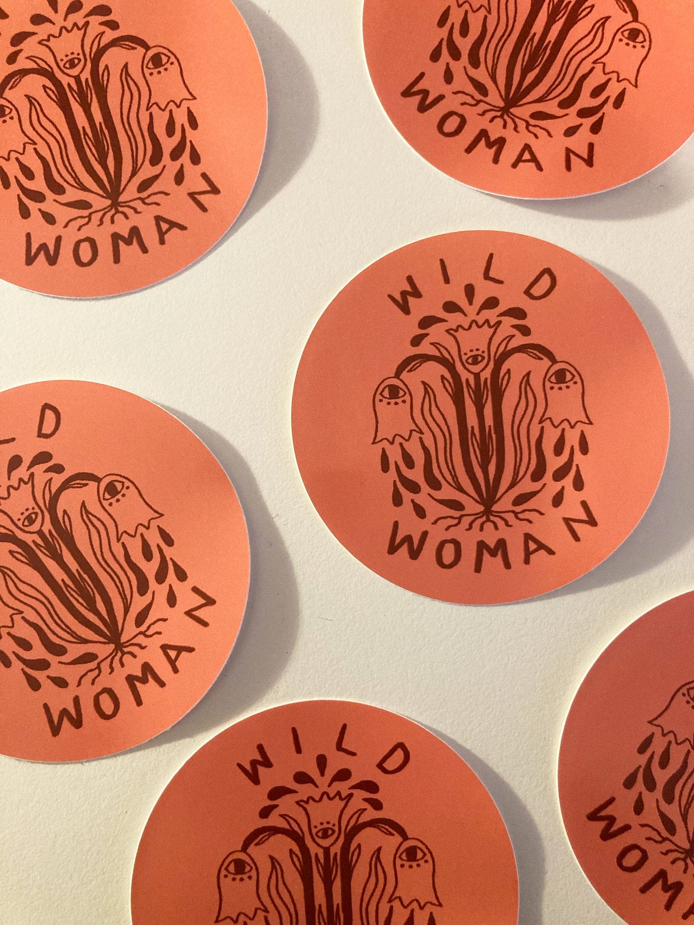 Wild Woman Stickers