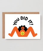 You Did It! New Baby Greetings Card