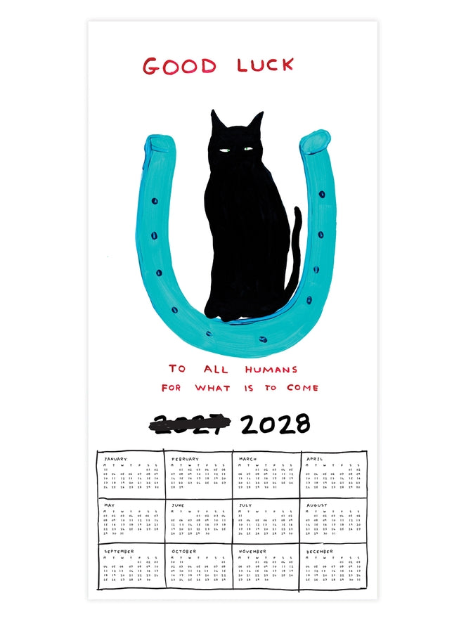 Official and Exclusive David Shrigley 2027 Calendar - PRE-ORDER