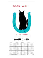Official and Exclusive David Shrigley 2027 Calendar - PRE-ORDER