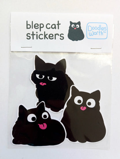 Black Cat Sticker Packs