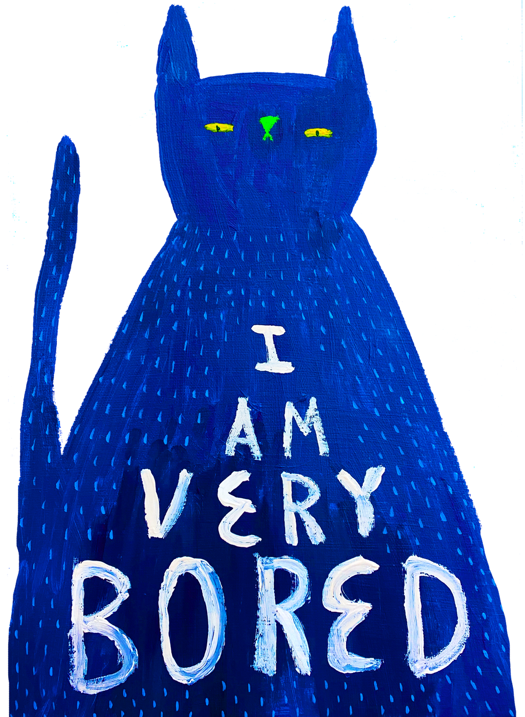 I Am Very Bored Sticker