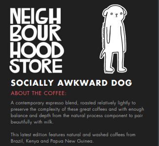 Socially Awkward Dog  250g - French Press