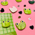 Froggo Ceramic Pins