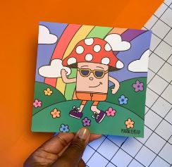 Funghi Sticker