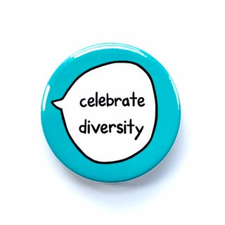 Celebrate Diversity - Pin Badge
