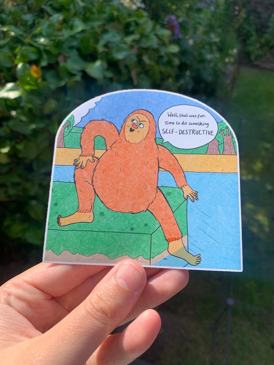 SELF DESTRUCTIVE Sticker-Neighbourhood Store