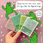 Six Signs That You Might Be A Frog