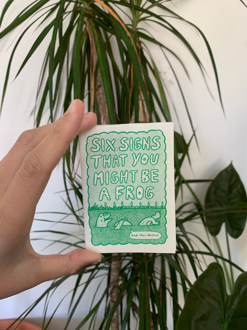 Six Signs That You Might Be A Frog