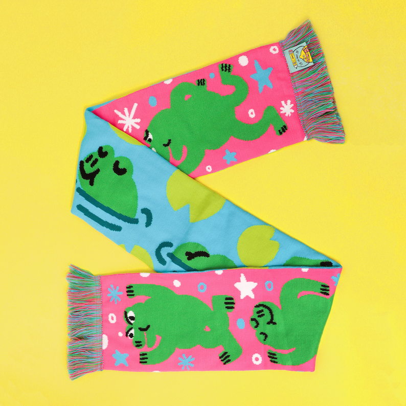 Frog Pond Dwelling Scarf