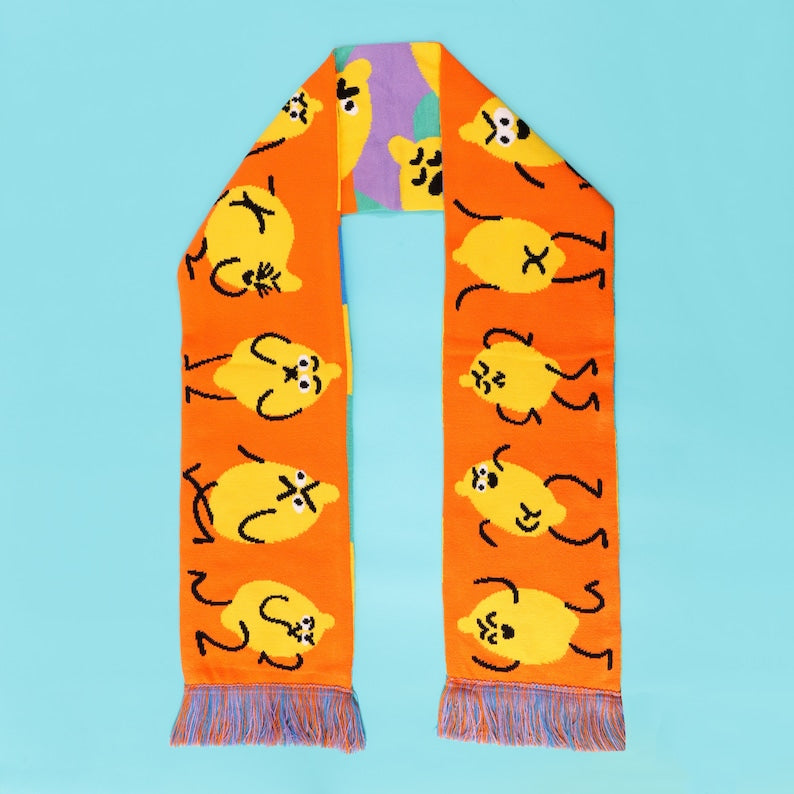 Lemotional Lemon Scarf V2-Neighbourhood Store 