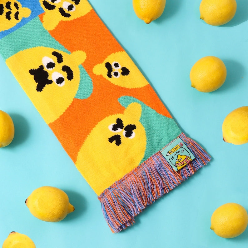 Lemotional Lemon Scarf V2-Neighbourhood Store 