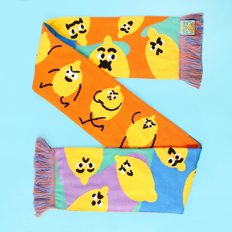 Lemotional Lemon Scarf V2-Neighbourhood Store 