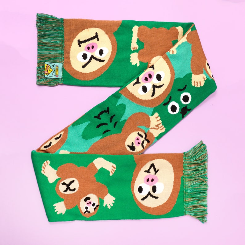 Sasquatch Scarf-Neighbourhood Store 