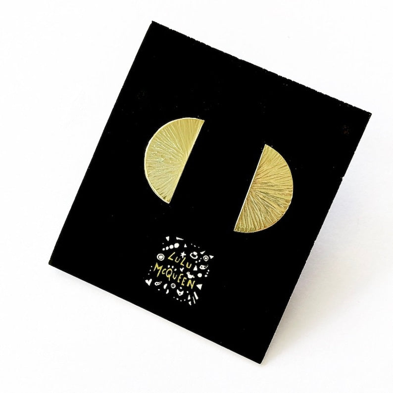 Semi circle brass studs-Neighbourhood Store 